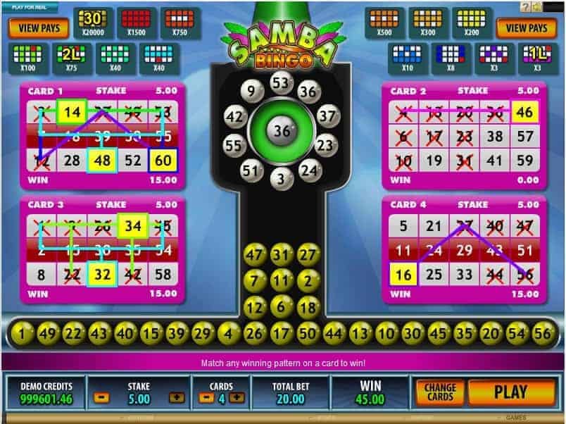 Jogos de Bingo Online – Joga Grátis