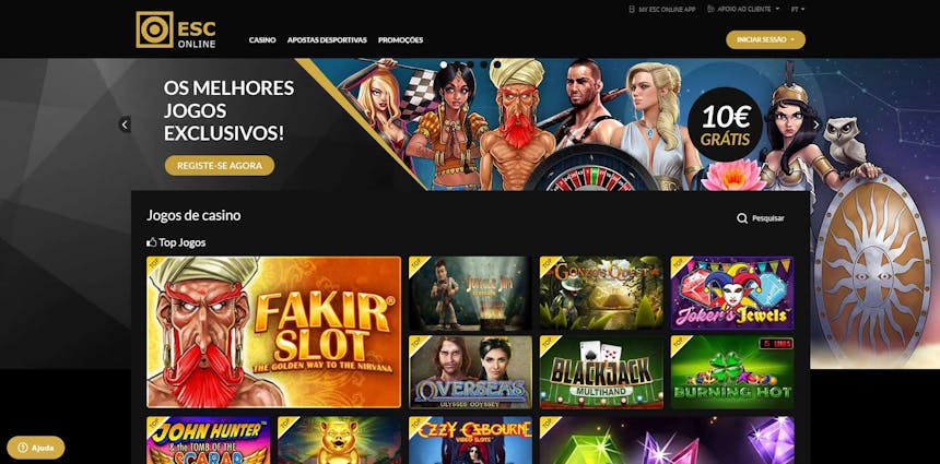 Melhores Jogos de Slot Machines Online em ESC online