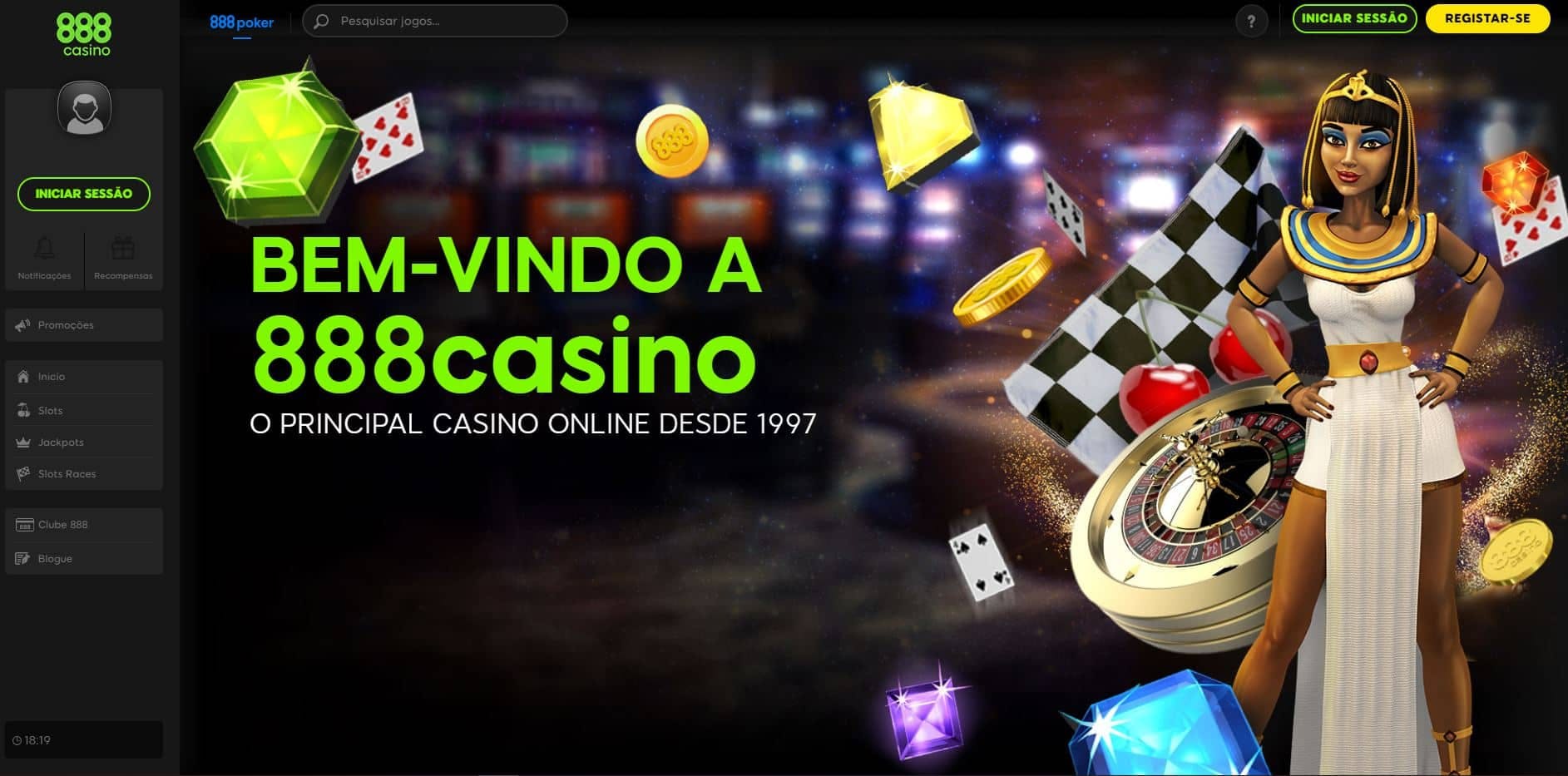 Melhores Jogos de Slot Machines Online em 888 casino