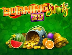 Burning Slots 20 logo