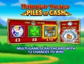 Rainbow Riches Piles of Cash