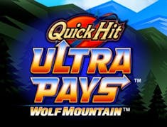 Quick Hit Ultra Pays Wolf Mountain logo